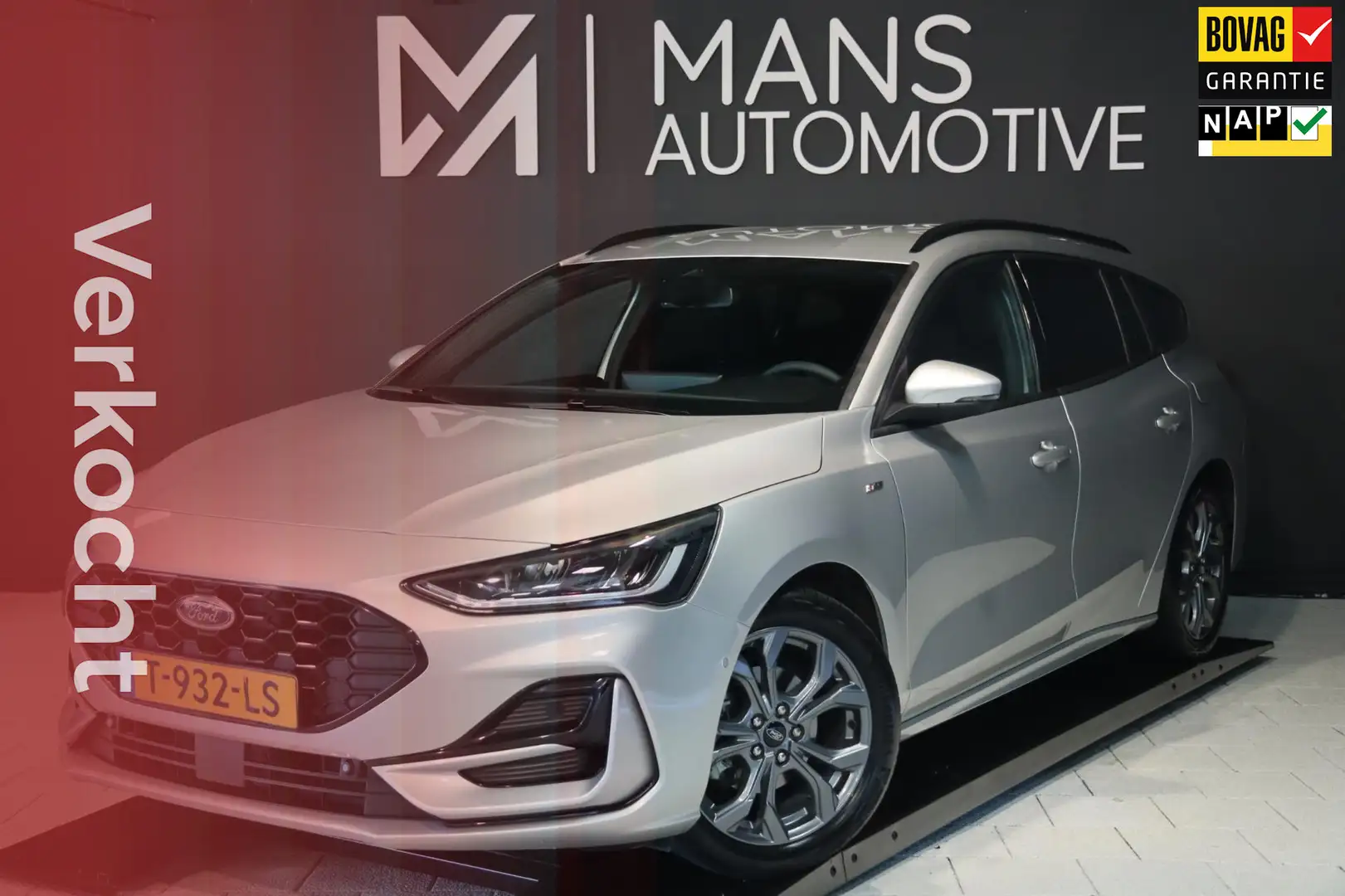 Ford Focus Wagon 1.0 EcoBoost Hybrid ST Line / KEYLESS / CAME Grigio - 1