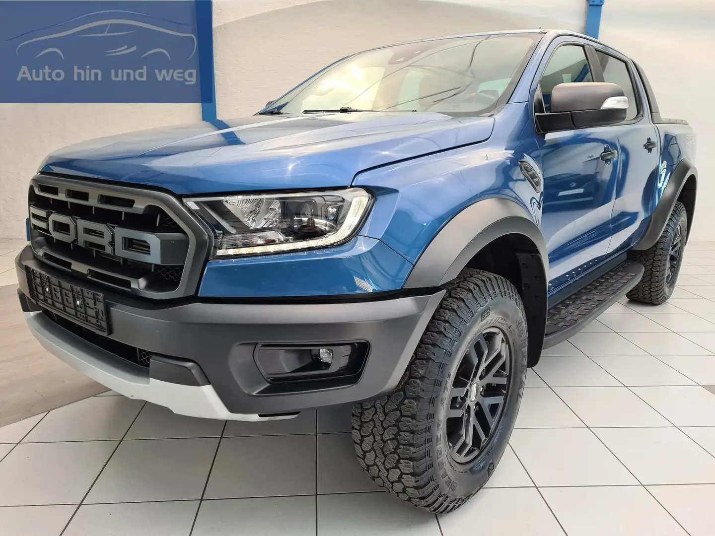 Ford Sonstige Ranger 2.0 TDCi RAPTOR Doka | FGS bis 2028 Blau - 1