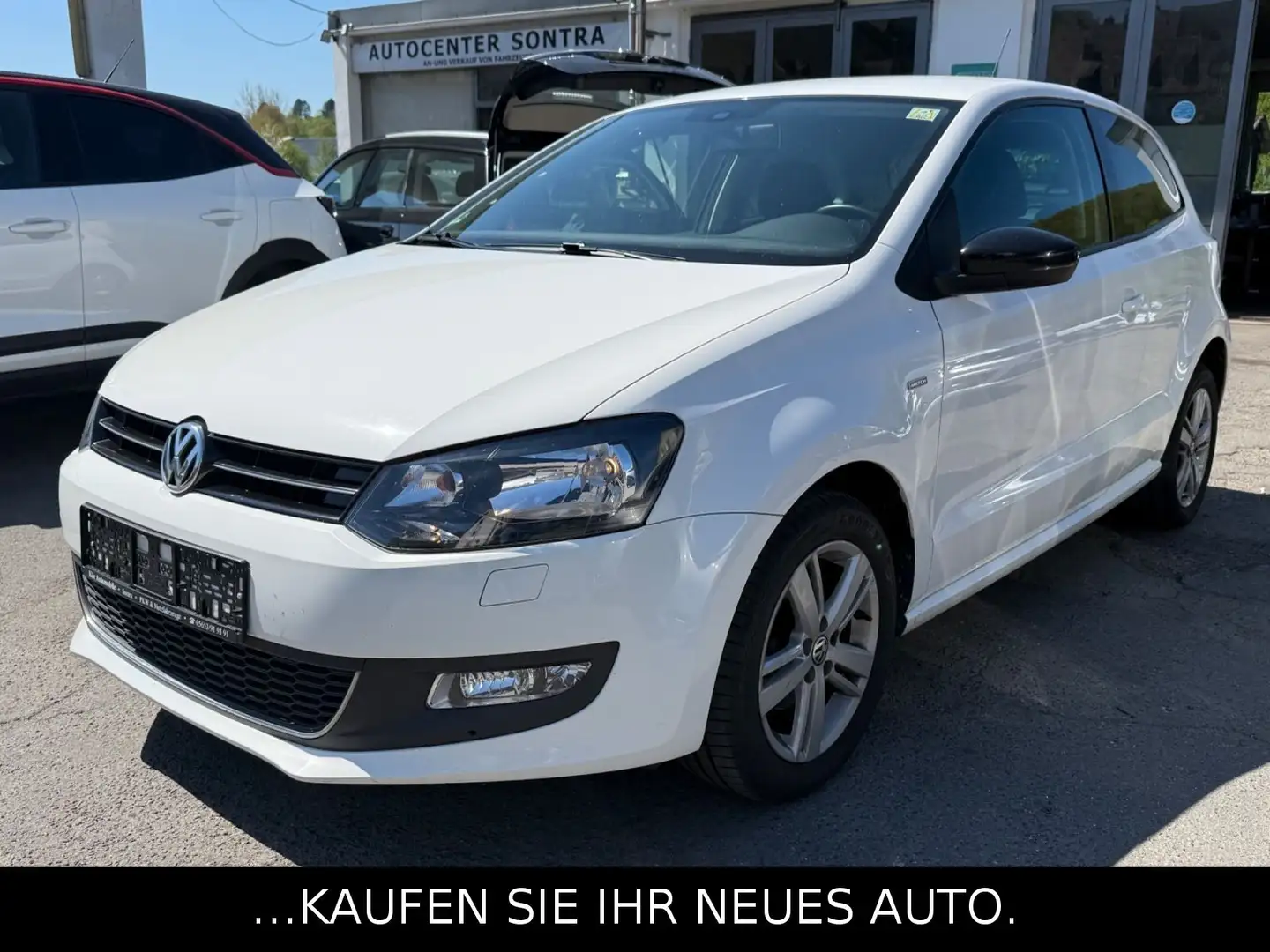 Volkswagen Polo V Match 1,6 TDI Klimaanlage Alufelgen Weiß - 1