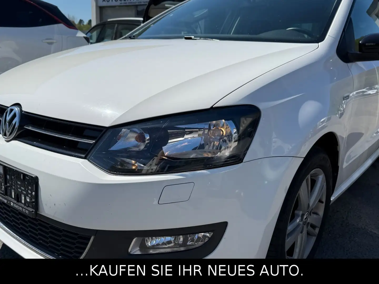 Volkswagen Polo V Match 1,6 TDI Klimaanlage Alufelgen Weiß - 2