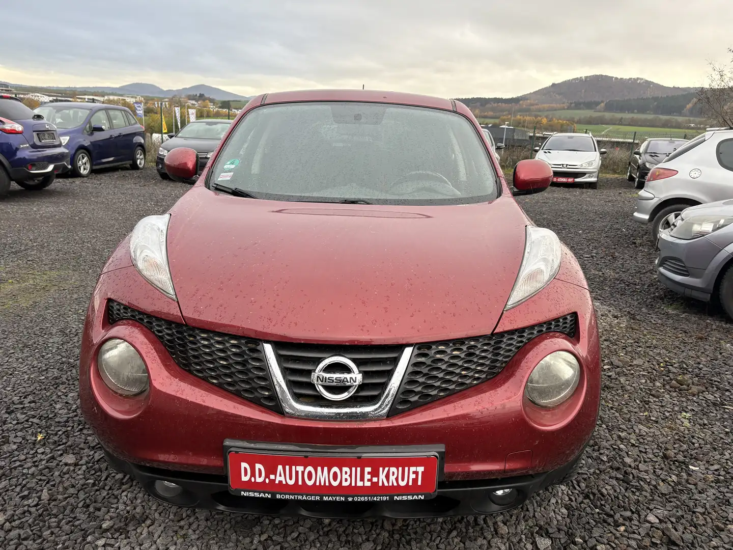 Nissan Juke Acenta-DIESEL-EURO 5-Navi-Kamera Rouge - 2