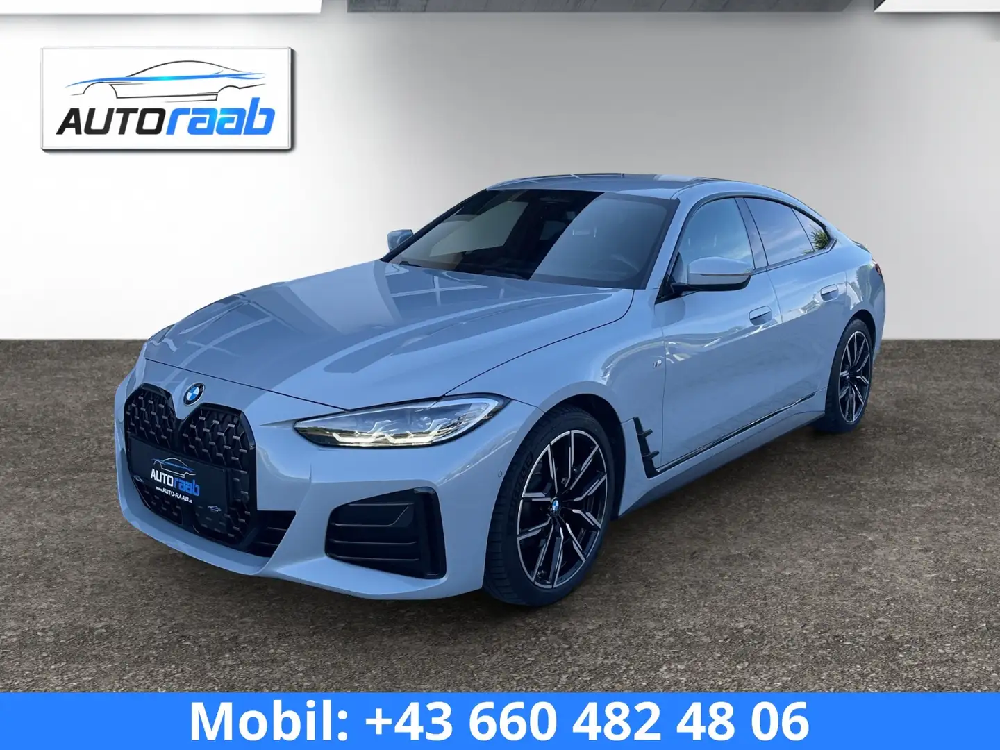 BMW 420 420 d xDrive M Sport *DIGITAL*LED*NAVI*RFK* Grau - 1