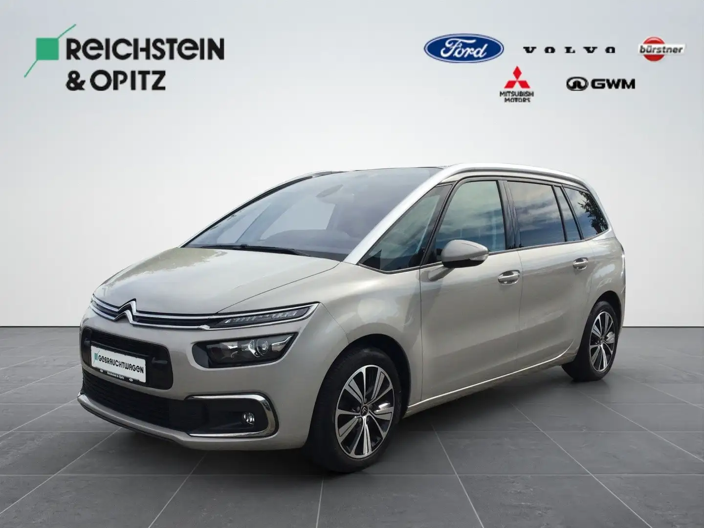 Citroen C4 Picasso Grand C4 Picasso Shine/Keyless/Navi/RFK Beige - 1