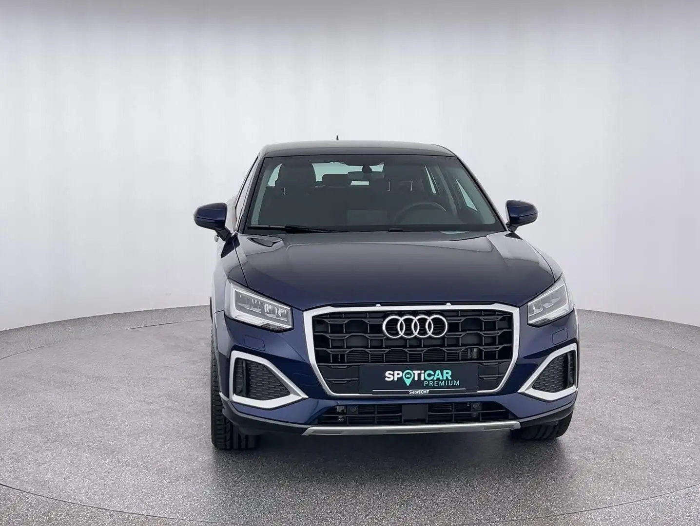 Audi Q2 Advanced 2.0 30 TDI*NAVI*SHZ*RFK*uvm Blauw - 2