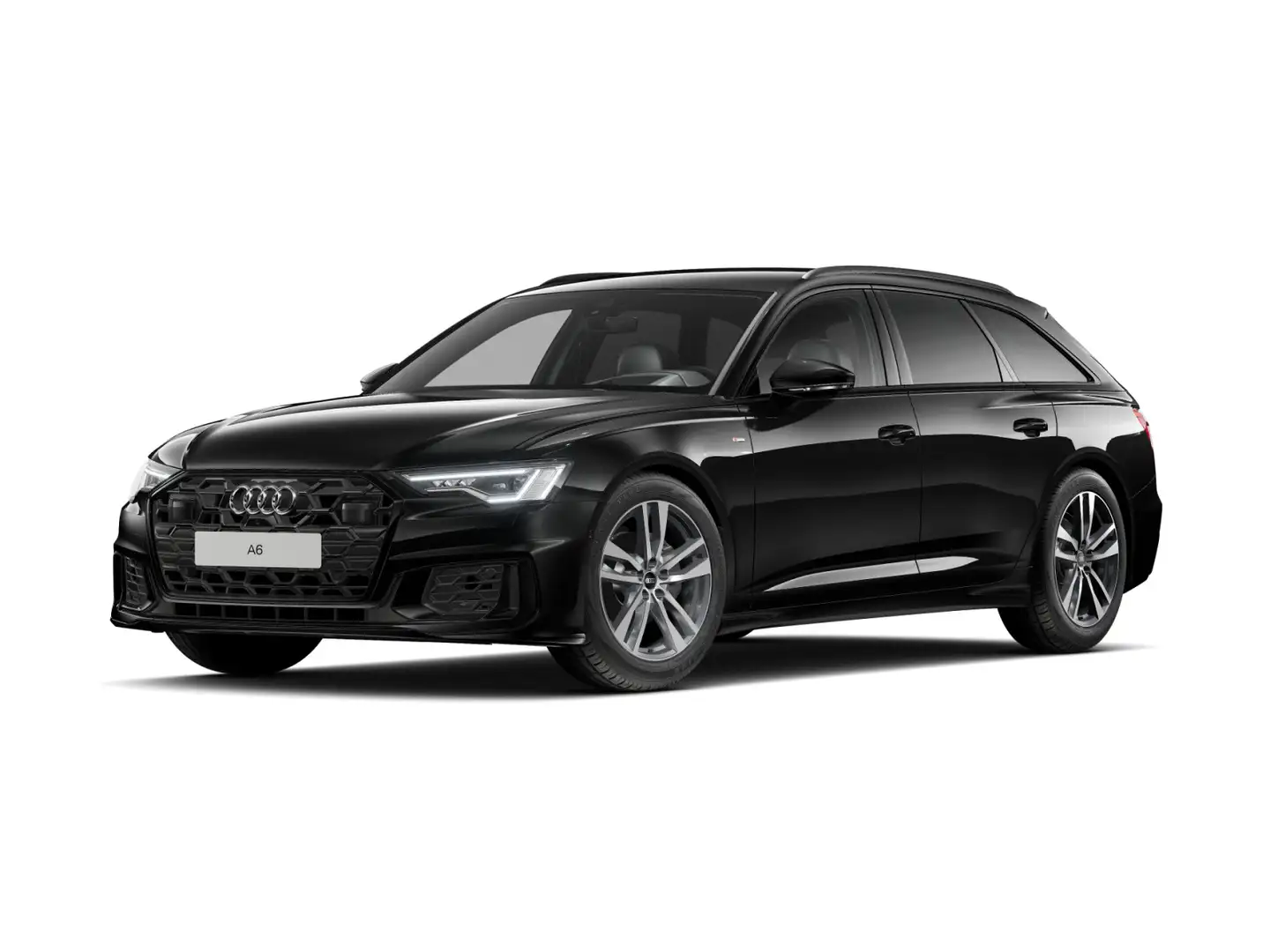 Audi A6 40 TDI S LINE MATRIX LEDER HuD 360° Schwarz - 2