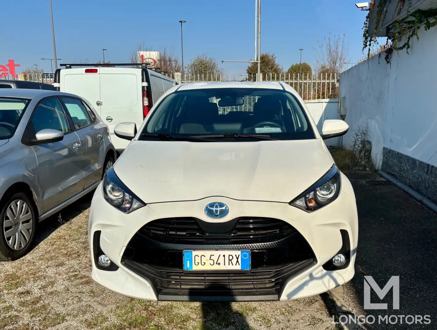 Toyota Yaris Hybrid 1.5 Business PREZZO REALE Bianco - 2