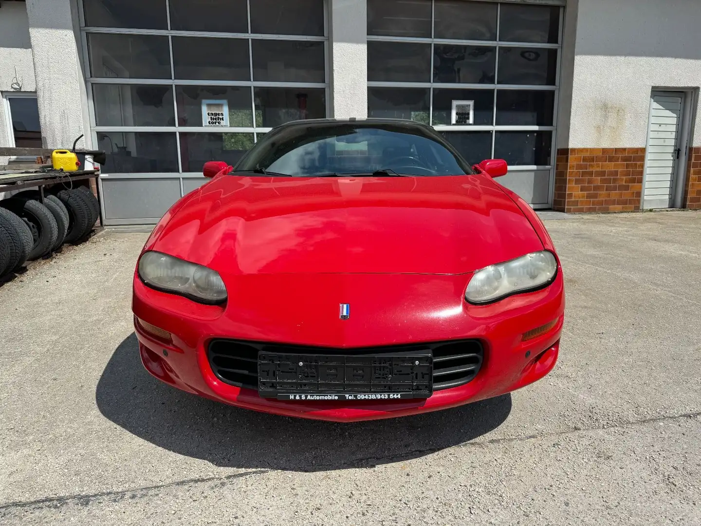 Chevrolet Camaro 3.8 Automatik Leder Targadach Rot - 2