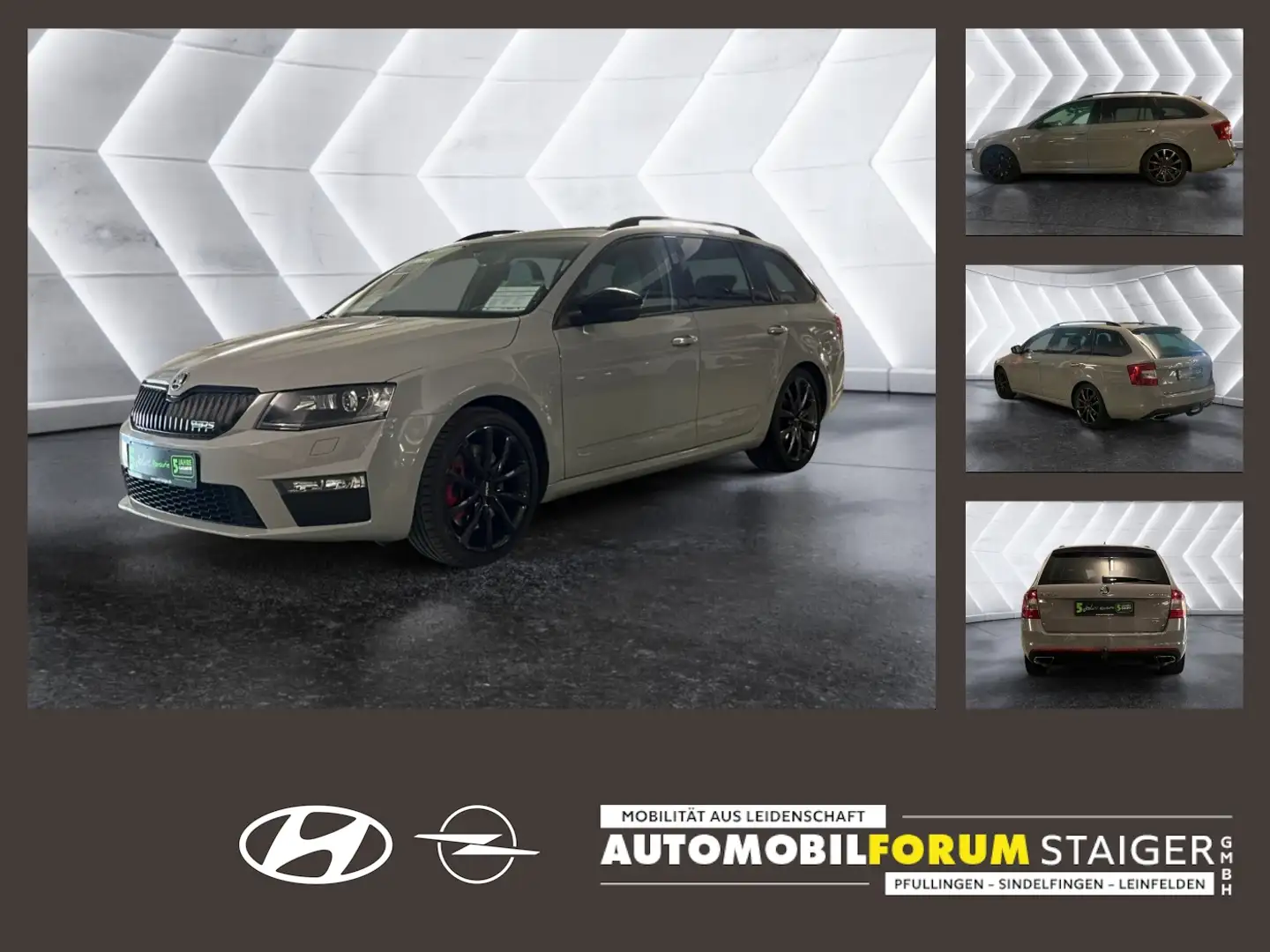 Skoda Octavia Combi 2.0 TSI Green tec RS BiXenon,2.Hand Grigio - 1