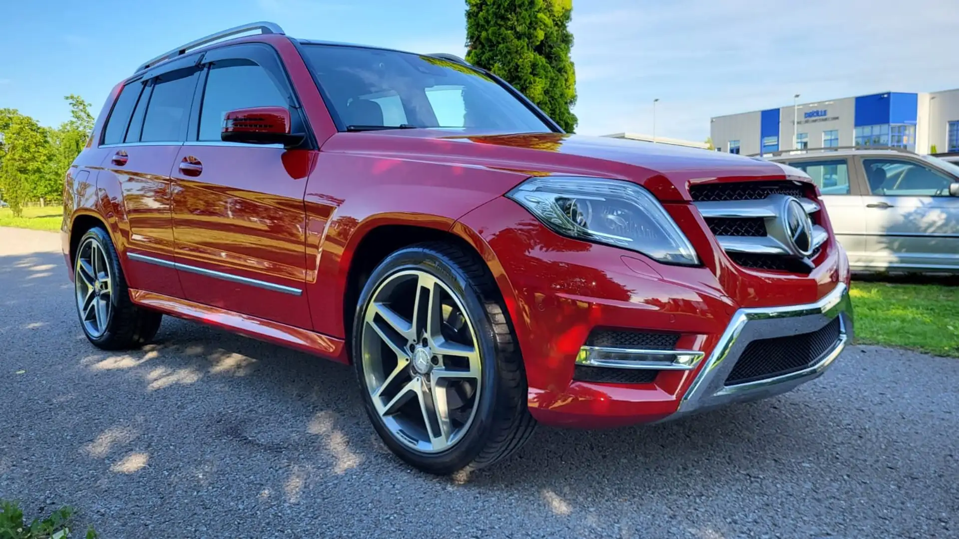 Mercedes-Benz GLK 350 AMG Paket Distronic 360° Kamera Leder 4Matic Rot - 1