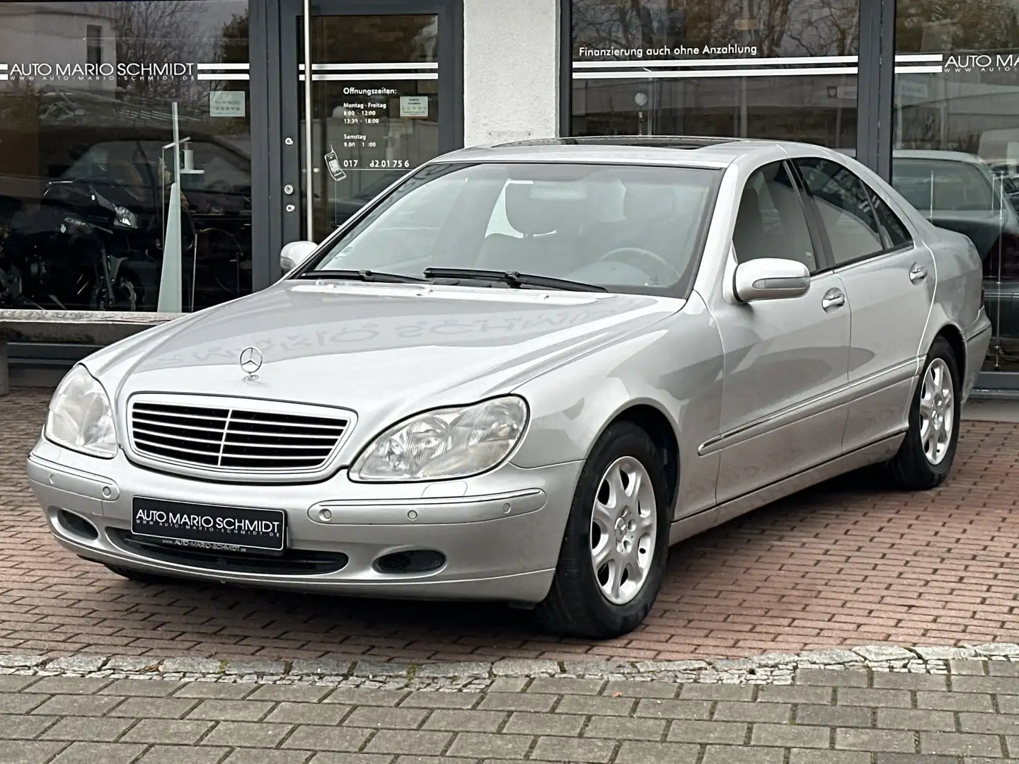 Mercedes-Benz S 320 Leder*Navi-Comand*SHD*PTS*Sitzheizung*2.Hd Silber - 1