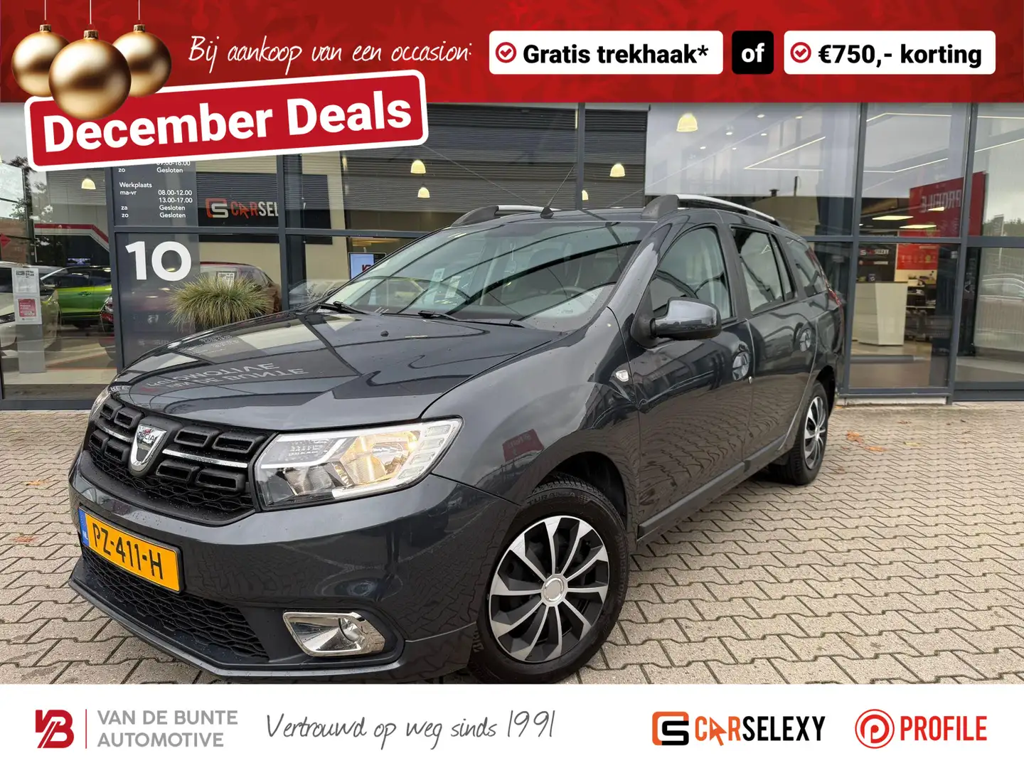 Dacia Logan MCV 0.9 TCe Laureate *Navigatie & Cruise Control* Grijs - 1