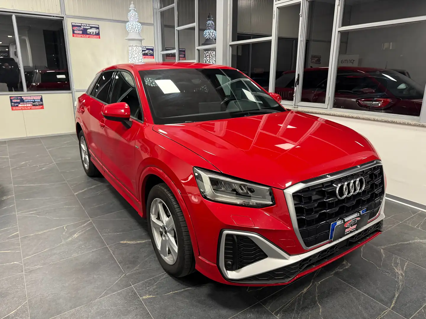 Audi Q2 Q2 35 2.0 tdi Identity Black 150cv s-tronic my20 Rosso - 2