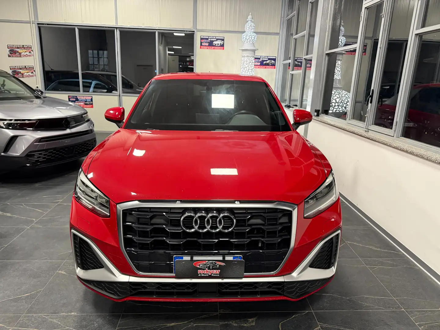Audi Q2 Q2 35 2.0 tdi Identity Black 150cv s-tronic my20 Rosso - 1
