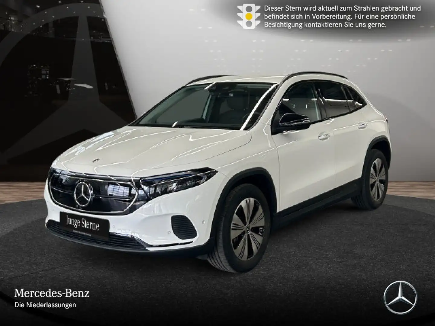Mercedes-Benz EQA 250 PROG+NIGHT+PLUS-PAKET+AHK+360+MEMORY+HUD Weiß - 2