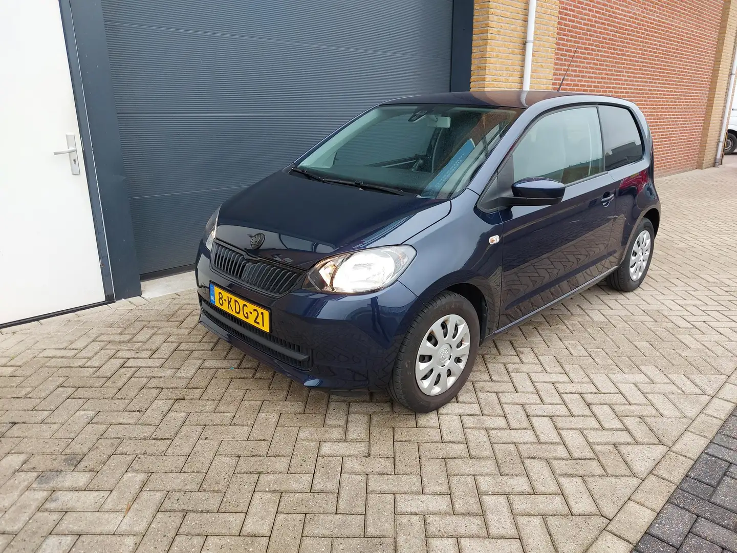 Skoda Citigo 1.0 Ambition Automaat, Cruise controle, Nieuwe APK Blau - 2