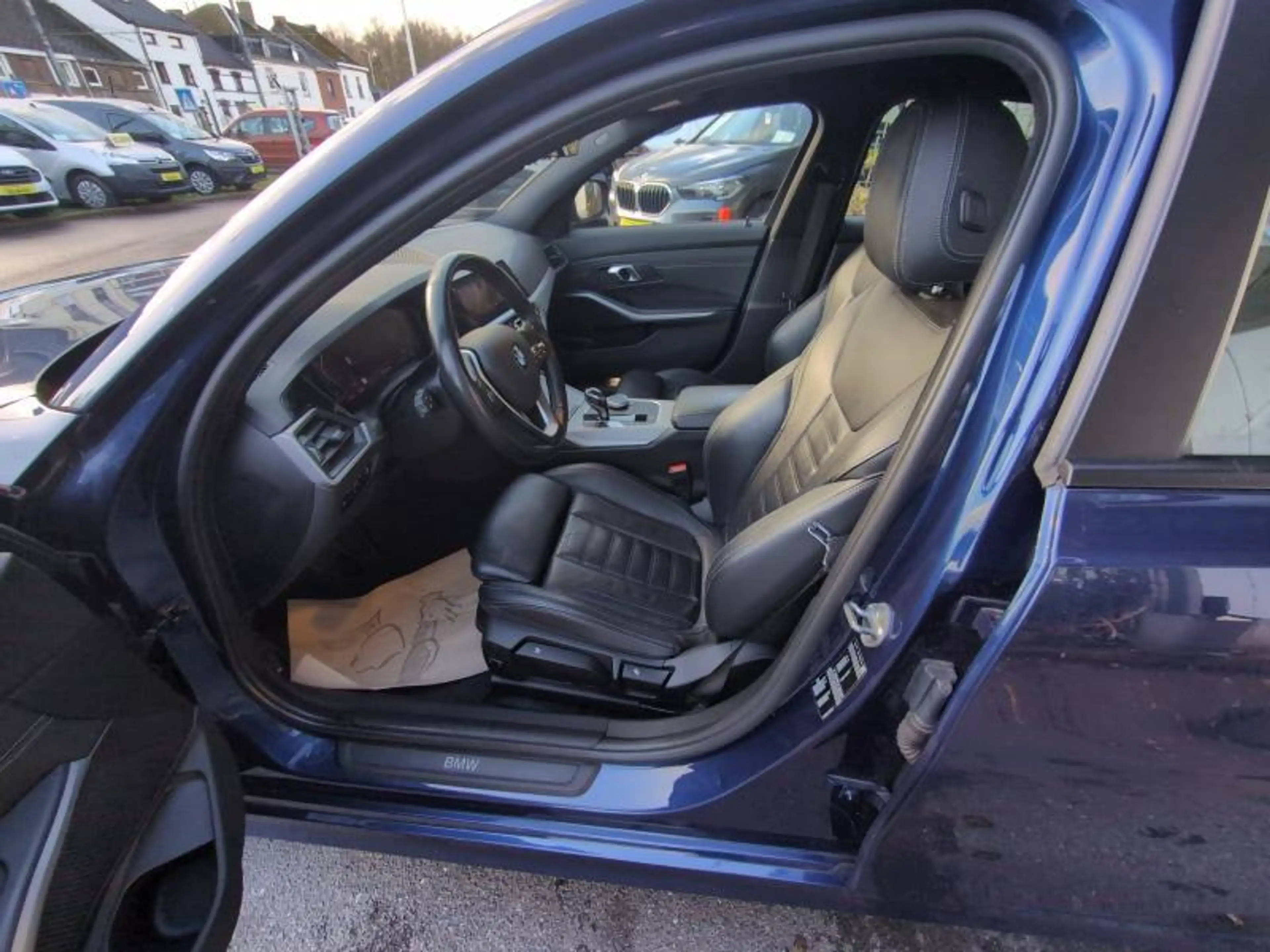BMW 318 D 2.0 136CV Automatic Bleu 08/19 91.339km Airco GP — photo 7