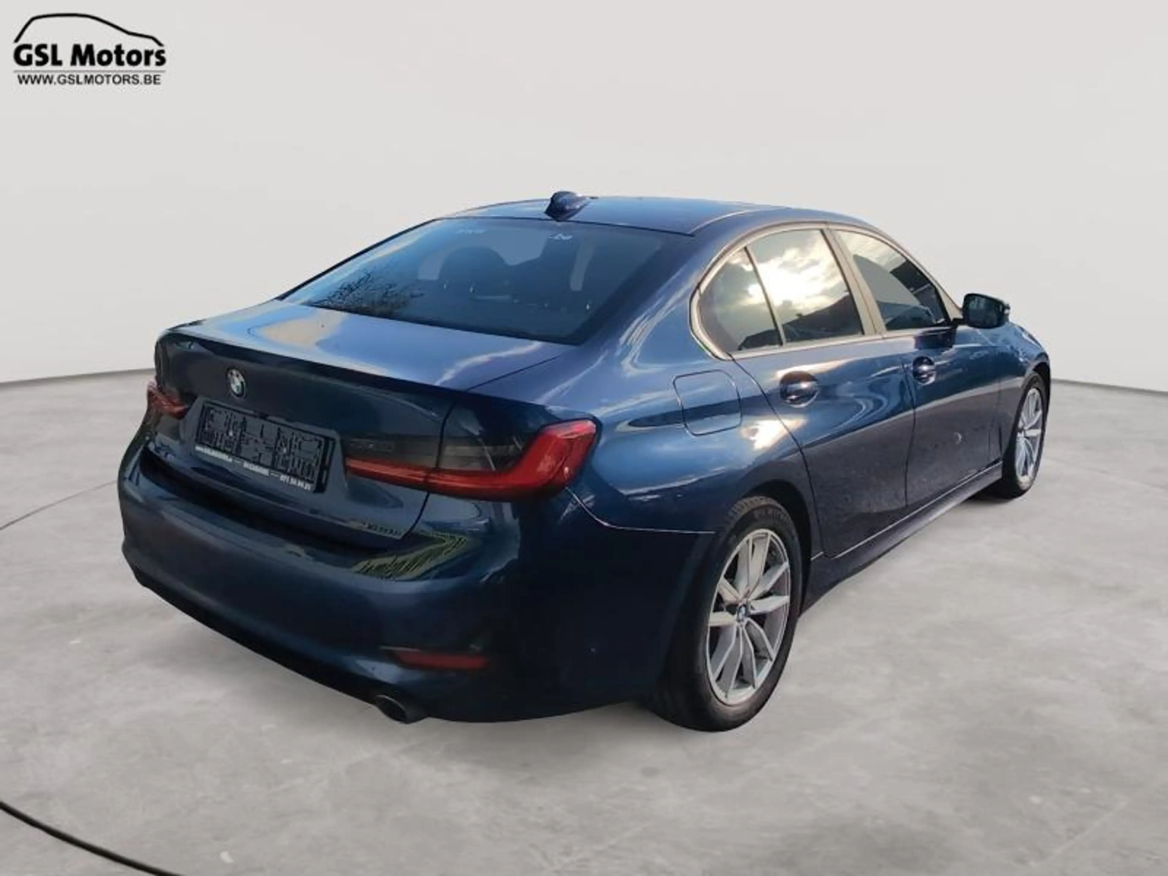 BMW 318 D 2.0 136CV Automatic Bleu 08/19 91.339km Airco GP — photo 4