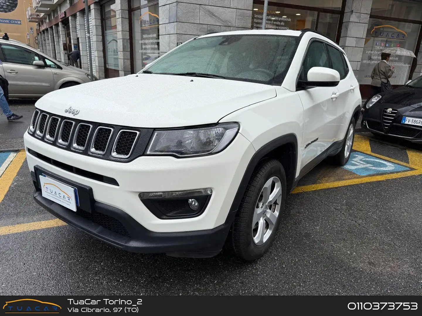 Jeep Compass Longitude 1.4 MultiAir Bianco - 1