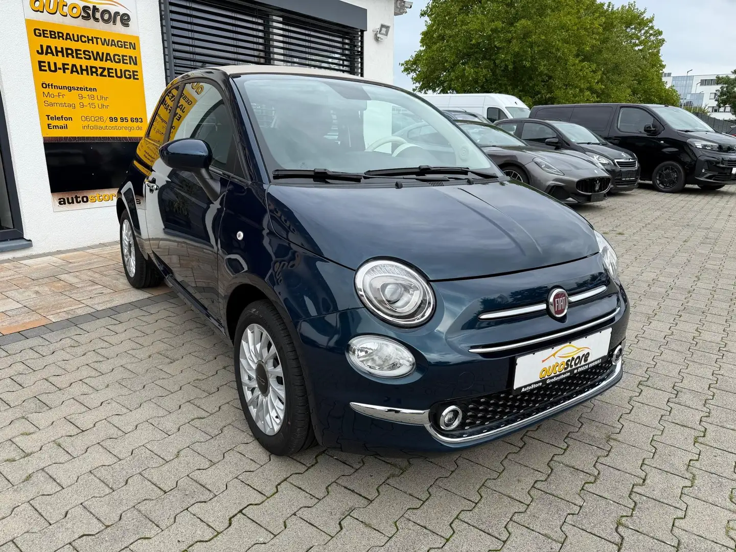 Fiat 500C 1.0 Mild Hybrid Basis 51 kW (70 PS), Schalt. 6-... Albastru - 2
