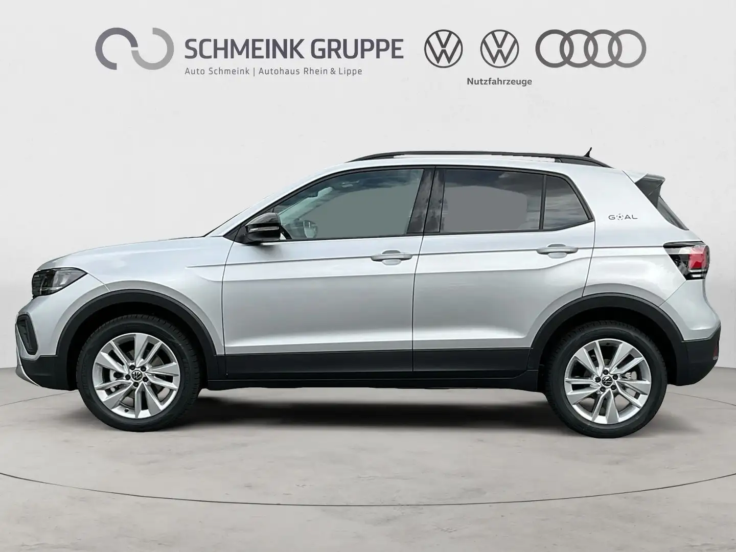 Volkswagen T-Cross GOAL 1.0 TSI OPF DSG Kamera Allwetterrei Plateado - 2