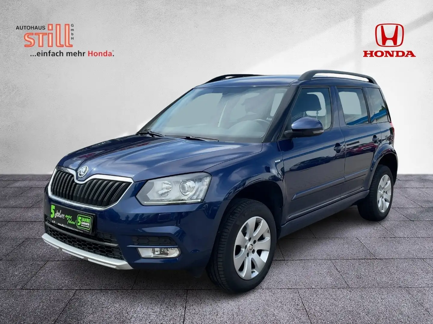 Skoda Yeti 1.4 TSI Drive +BiXenon LM PDC 2xKlima Blau - 2