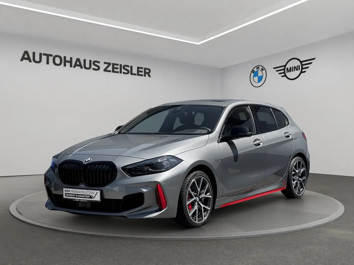 BMW 128 ti *M SPORTPAKET PRO* PanoDach Head-Up Grau - 1