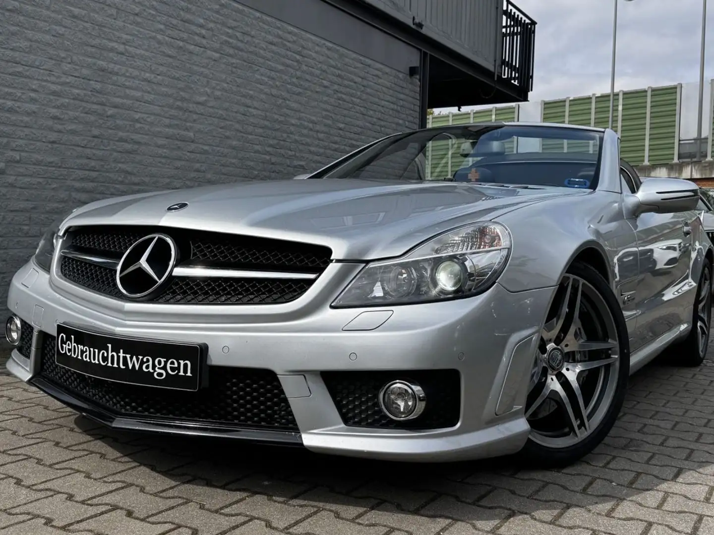 Mercedes-Benz SLR SL 63 AMG PANO  AMG Drivers Package 305 km/h Argintiu - 1