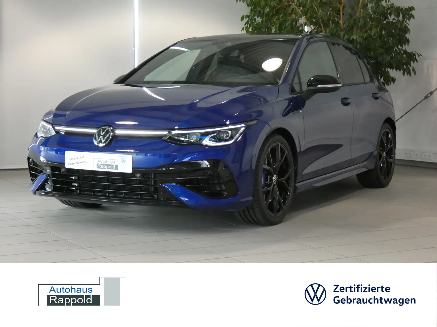 Volkswagen Golf R Performance AKRAPOV LEDER PANO H+K HUD KEYLESS DCC Azul - 1