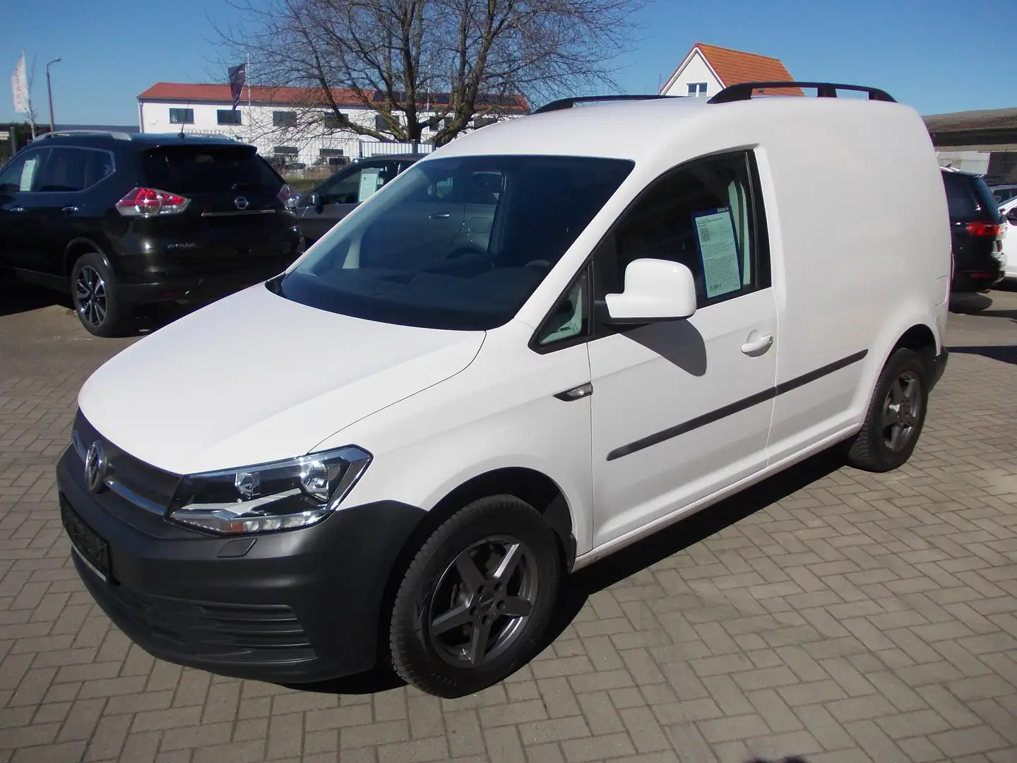 Volkswagen Caddy Kasten Trendline Klima Alu Weiß - 1