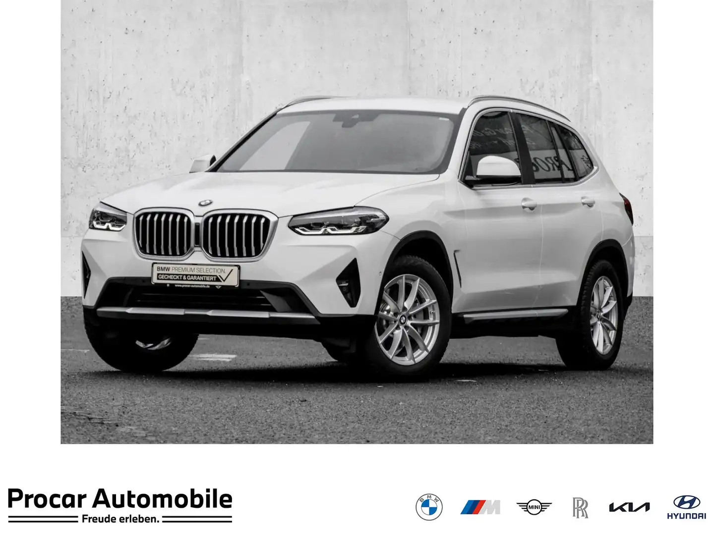 BMW X3 xDrive30i DA+PA+LED+AUT+SPORTSITZ+18" Weiß - 1