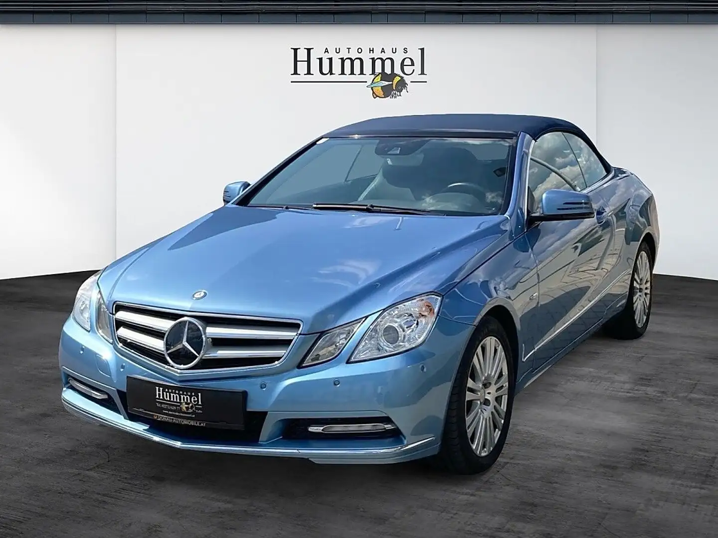 Mercedes-Benz E 350 CDI BlueEFFICIENCY Cabriolet Shz PTS Blau - 1