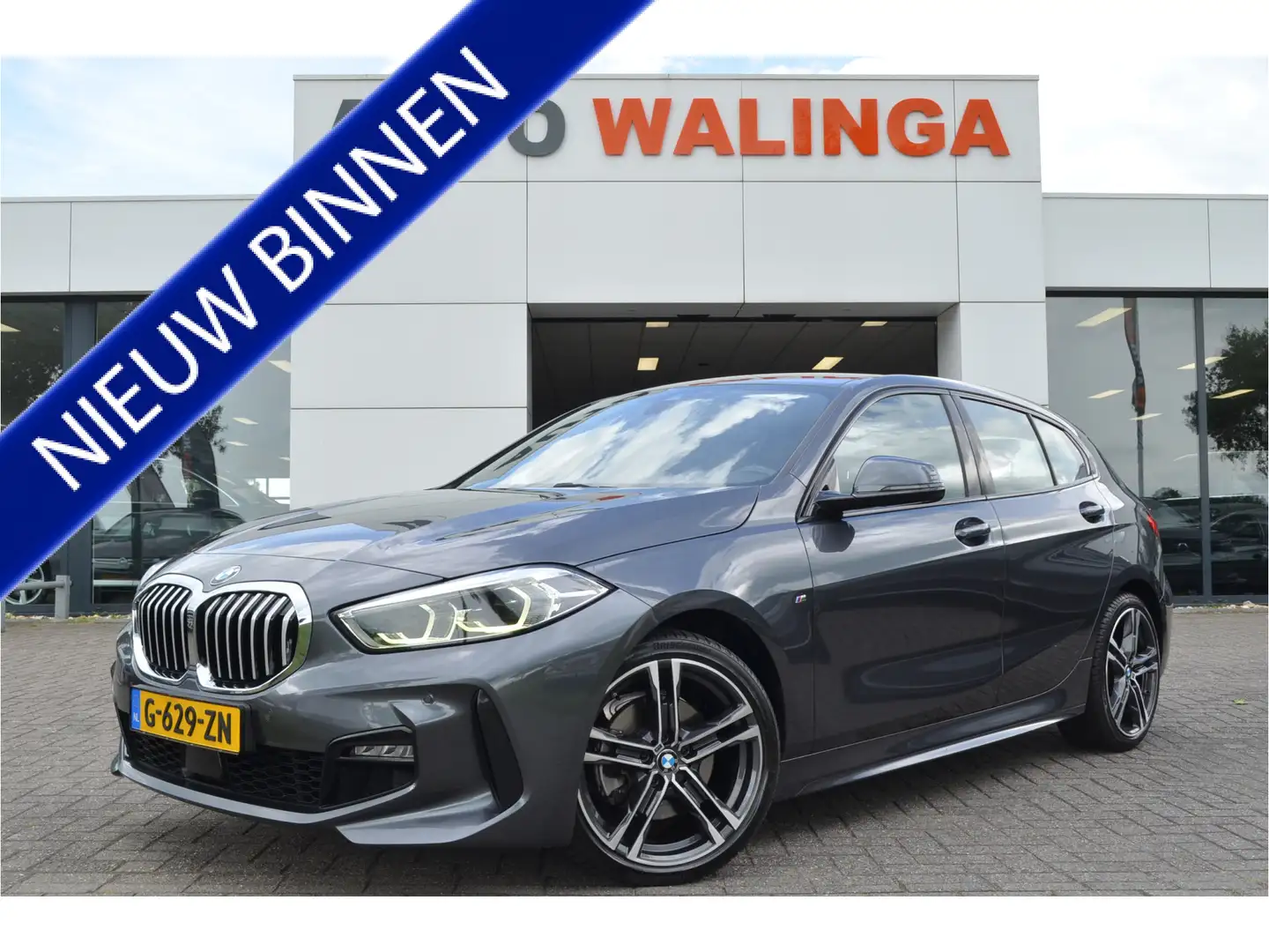 BMW 118 1-serie 118i M-Sport Stoelverwarming | 18'' LMV | Grijs - 1