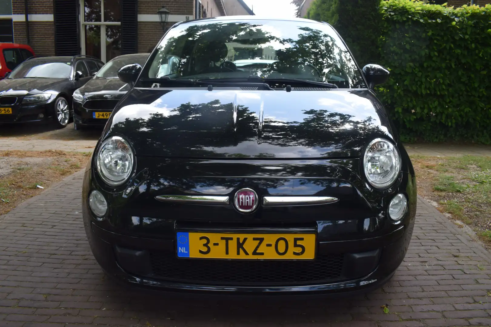 Fiat 500 1.0 TwinAir Airco/Parkeer sensoren Nero - 2