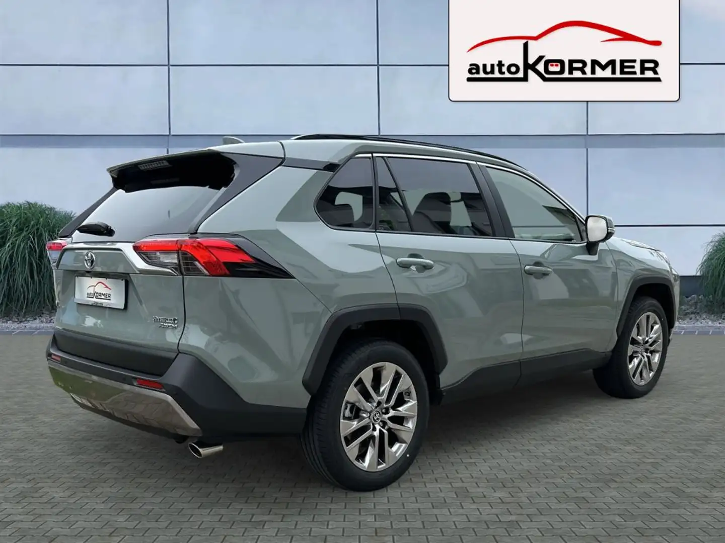 Toyota RAV 4 Hybrid 4x4 Lounge Pano.dach,Leder,360°,JBL,sofort Grün - 2