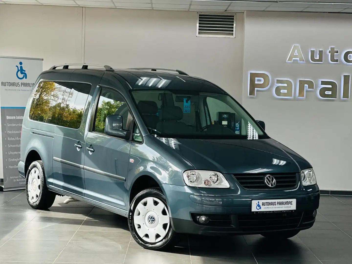 Volkswagen Caddy Maxi Life 1.9 TDI Behindertengerecht-Rampe Grau - 2