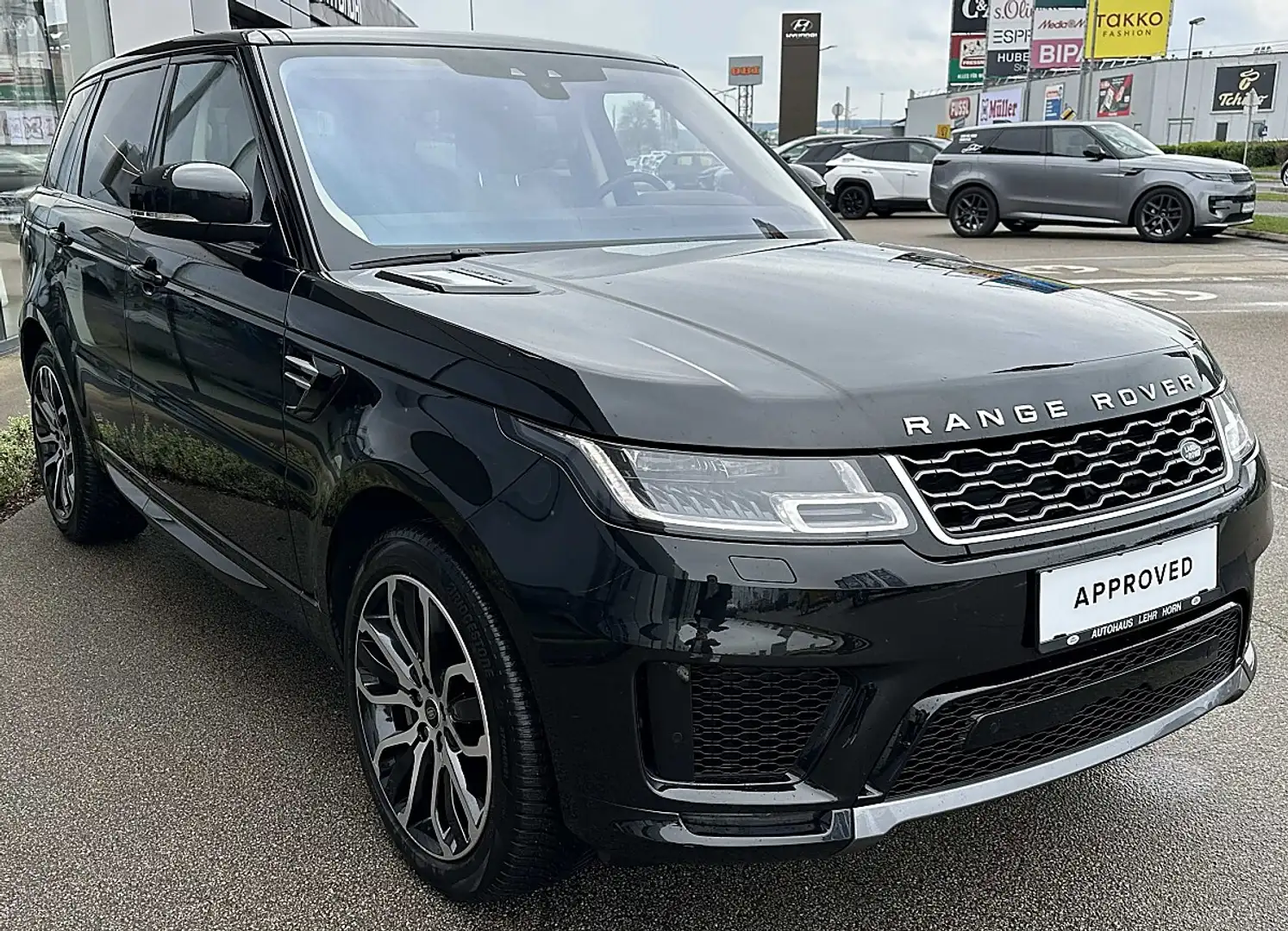 Land Rover Range Rover Sport 3,0 i6 D300 MHEV AWD HSE Aut. Schwarz - 1