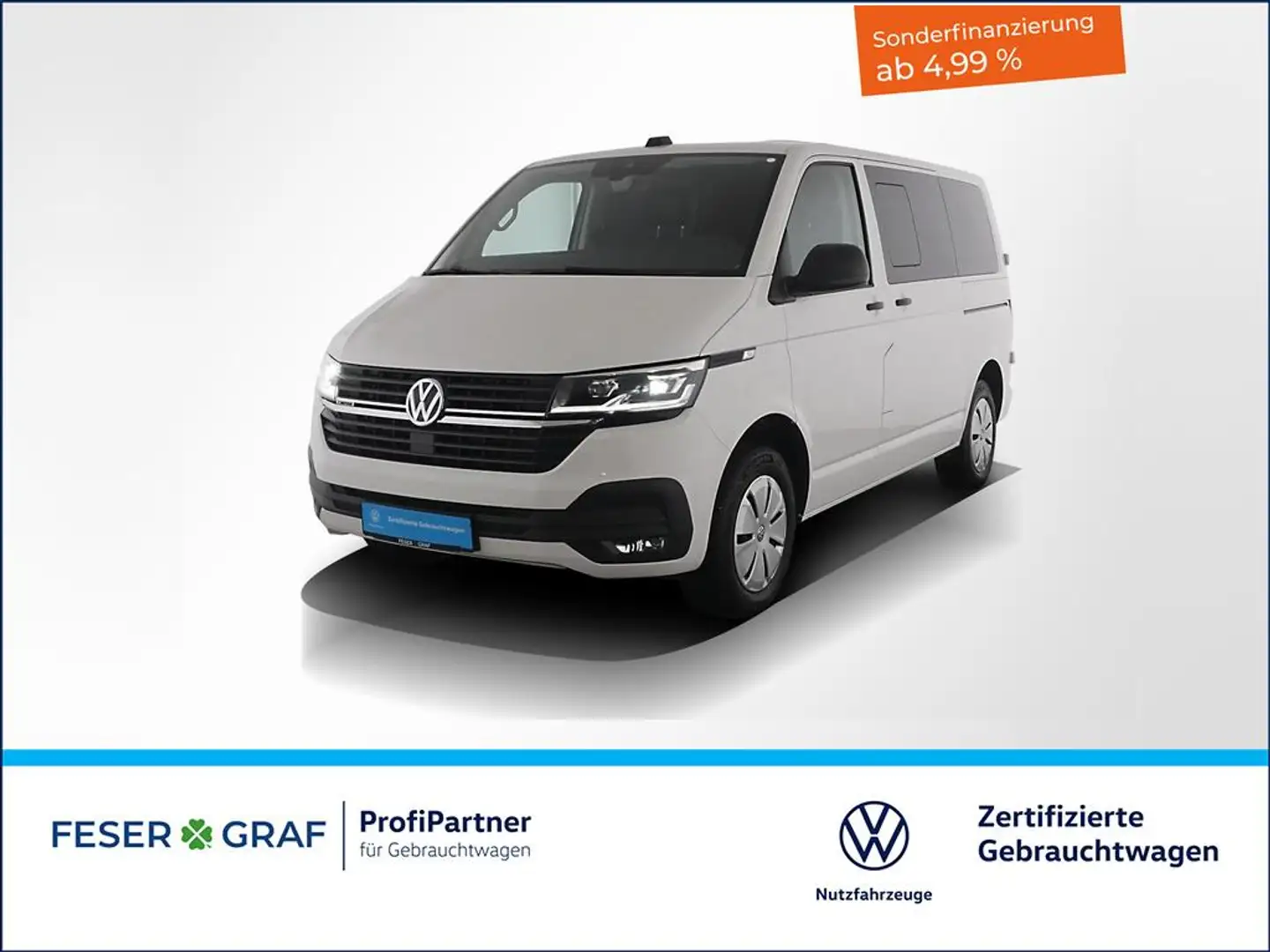 Volkswagen T6.1 Kombi 6.1 2.0TDI 4x4 DSG 5Sitze AHK Diff.Sperre Bianco - 1