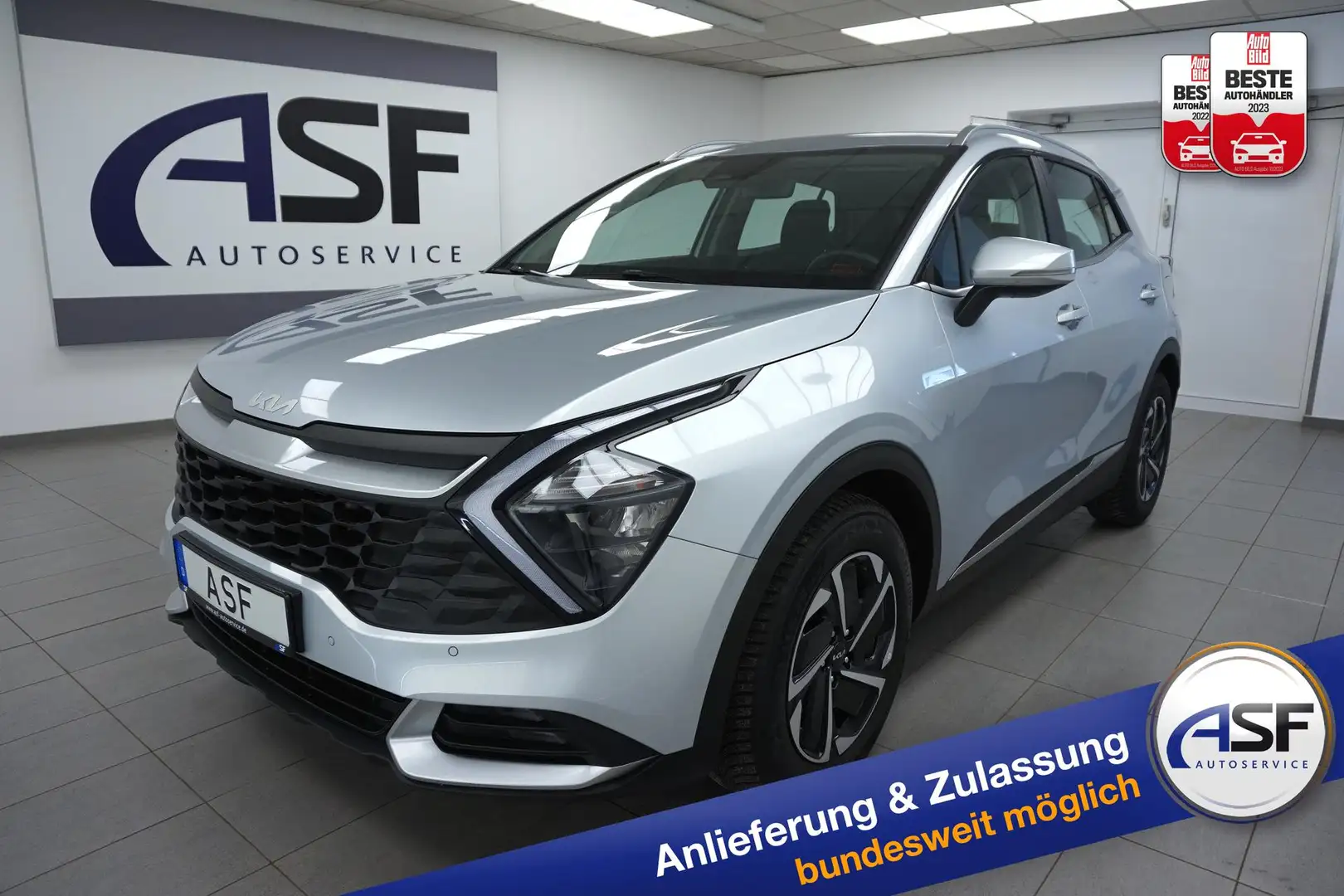 Kia Sportage Vision MHEV #Navi #Sitzheizung v+hi #Kamera hin... Plateado - 1