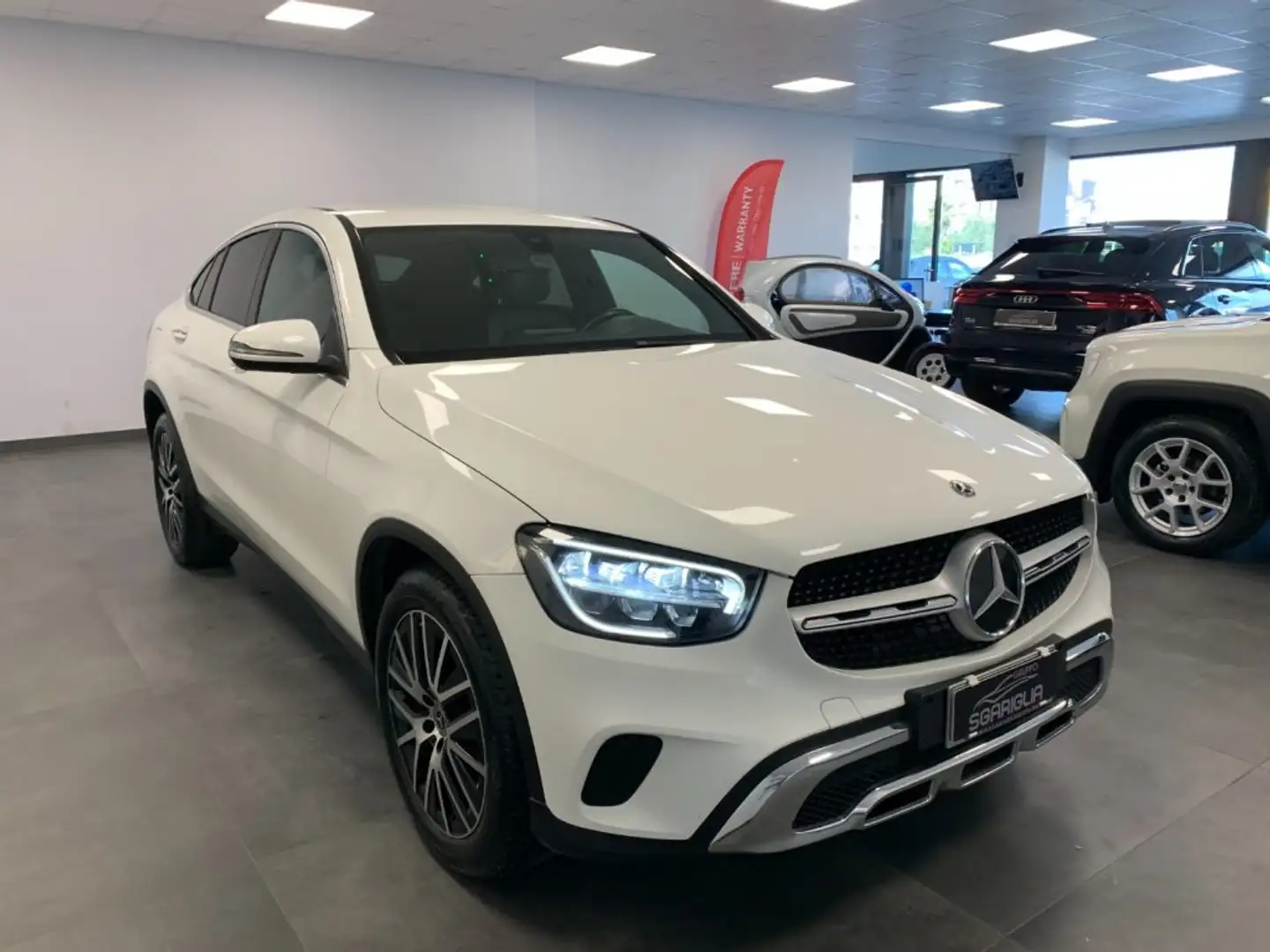 Mercedes-Benz GLC 200 d Coupé Sport 4Matic 4X4 Blanc - 1