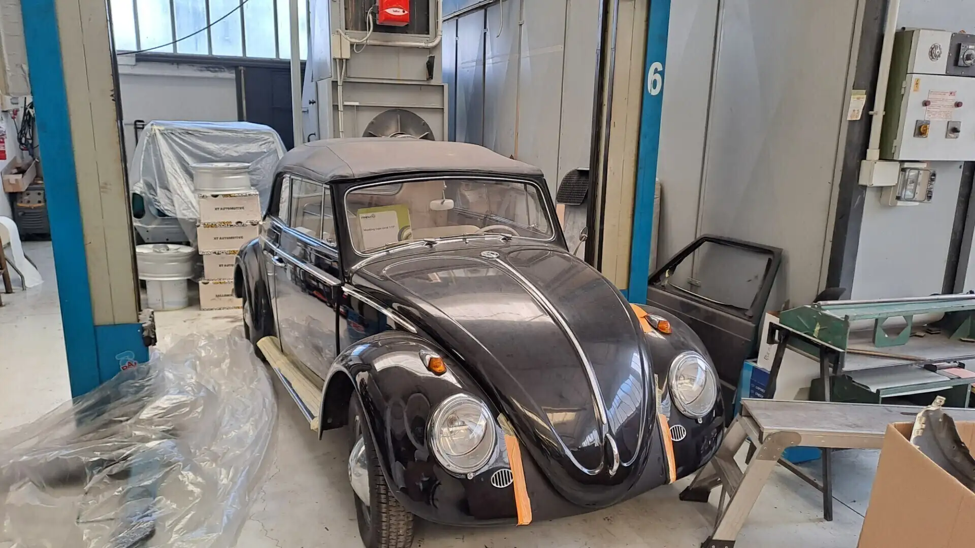 Volkswagen Maggiolino 6 volt cabrio Noir - 1