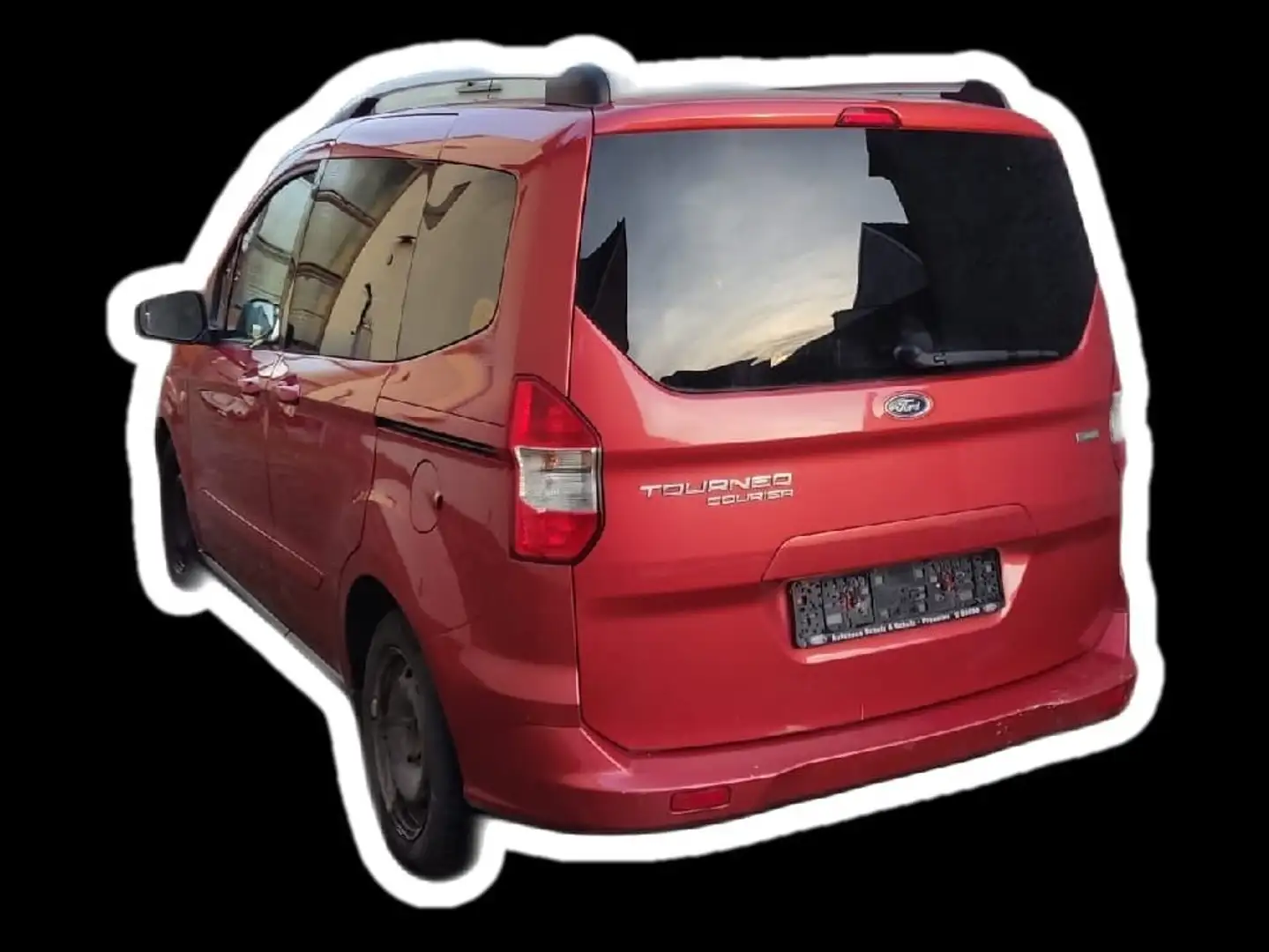 Ford Tourneo Courier 1.0 EcoBoost Trend crvena - 2