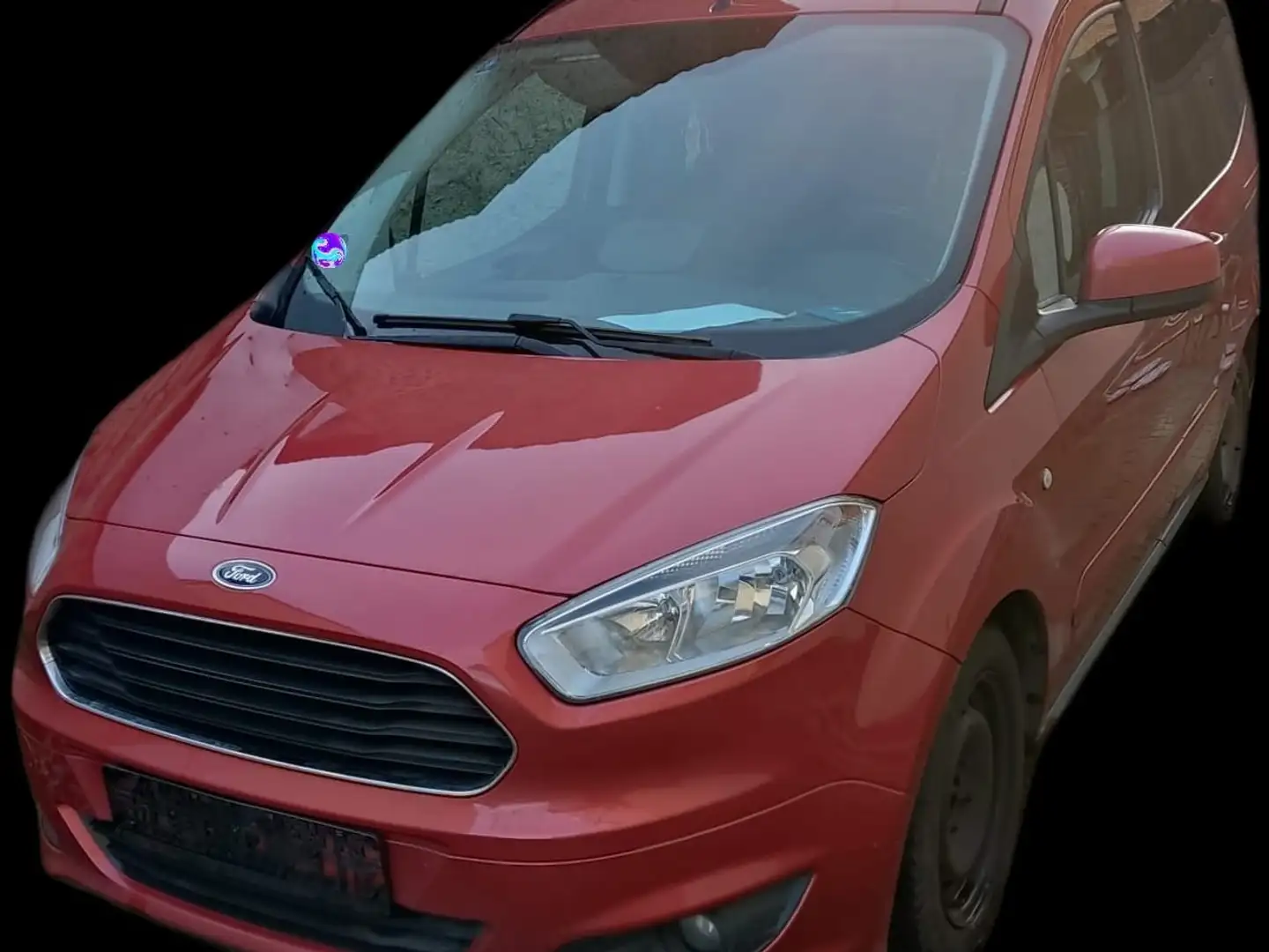 Ford Tourneo Courier 1.0 EcoBoost Trend Czerwony - 1