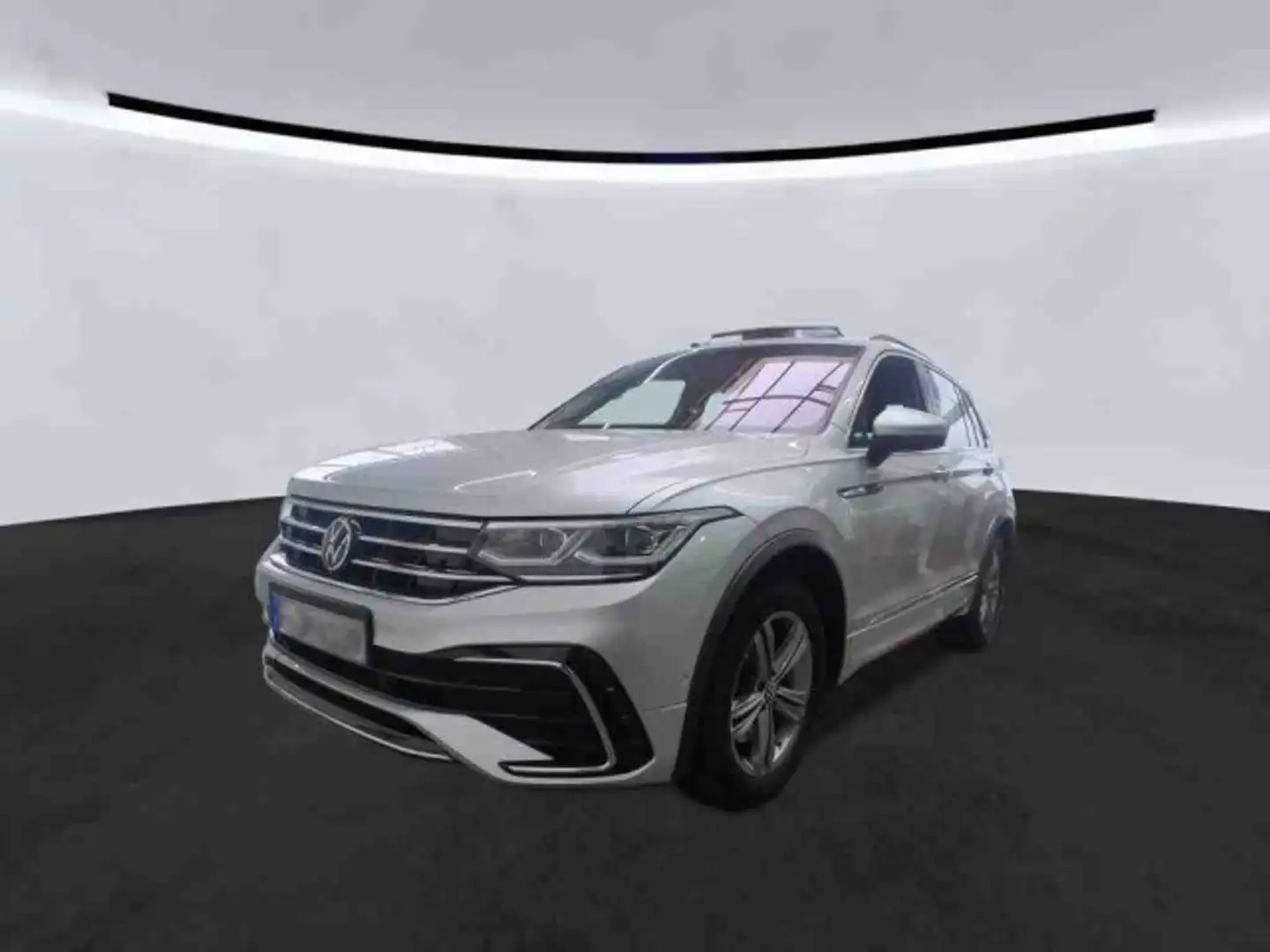 Volkswagen Tiguan 2.0 TSI DSG 4M R-LINE MATRIX+NAVI+AHK+ACC Silber - 2