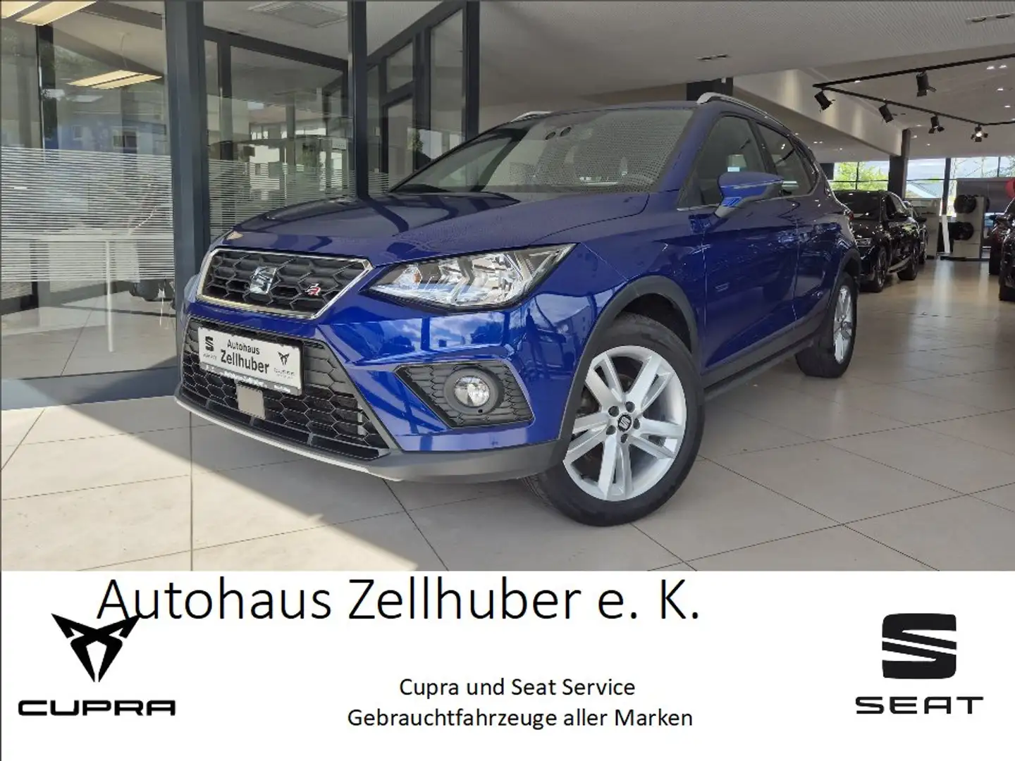 SEAT Arona 1.0 TSI FR *Navi per Full Link*Sitzheizung* Blau - 1