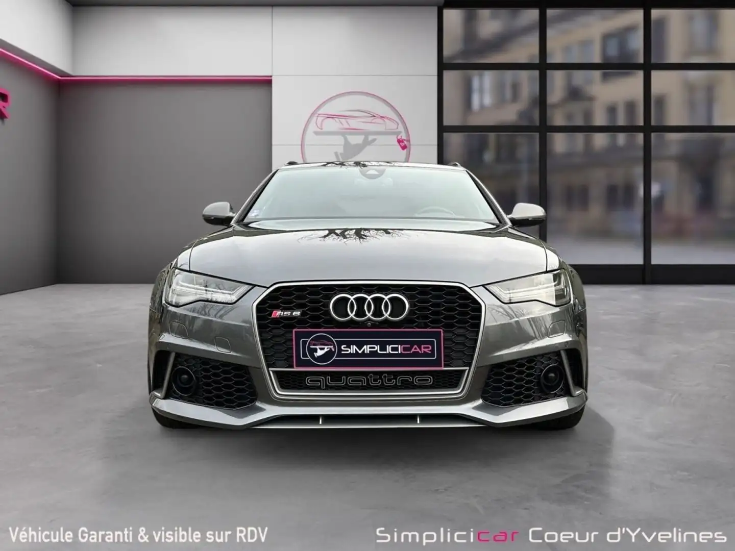 Audi RS6 AVANT Performance V8 4.0 TFSI 605 Quattro Tiptronic 8 T.O/BOSE/CAMERA/PACK CARBONE/SIEGES CHAUFFANTS ELECTRIQUE/AFFICHAGE Grau - 2