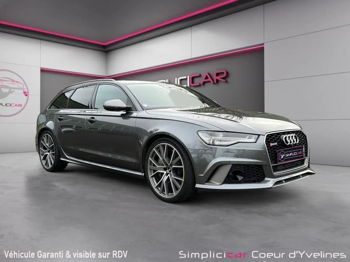 Audi RS6 AVANT Performance V8 4.0 TFSI 605 Quattro Tiptronic 8 T.O/BOSE/CAMERA/PACK CARBONE/SIEGES CHAUFFANTS ELECTRIQUE/AFFICHAGE Grau - 1