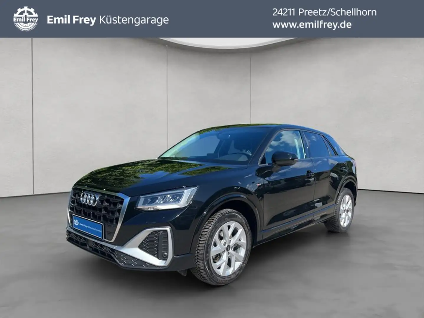 Audi Q2 35 TFSI S tronic S line RFK LED GJR NAVI Schwarz - 1