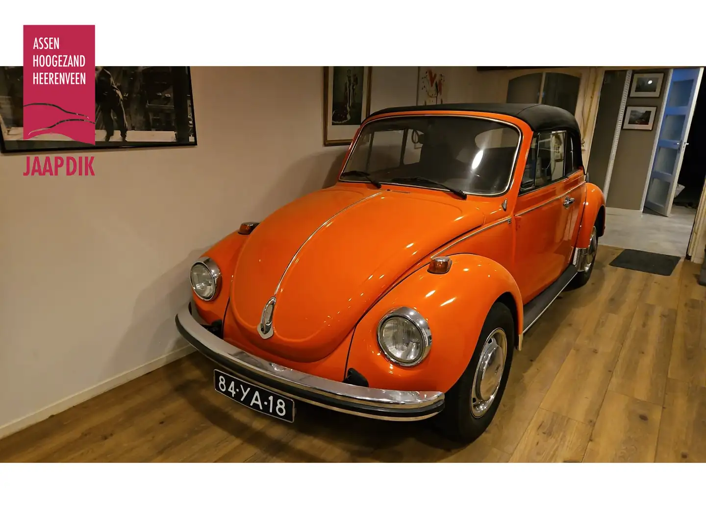 Volkswagen Kever Cabriolet 1303 LS ORIGINEEL KARMAN - FABRIEKSCABRI Pomarańczowy - 1