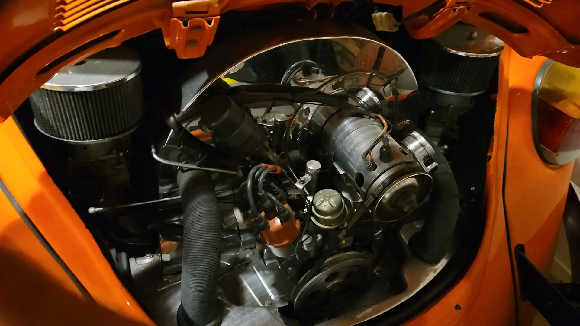 Volkswagen Kever Cabriolet 1303 LS ORIGINEEL KARMAN - FABRIEKSCABRI Pomarańczowy - 2
