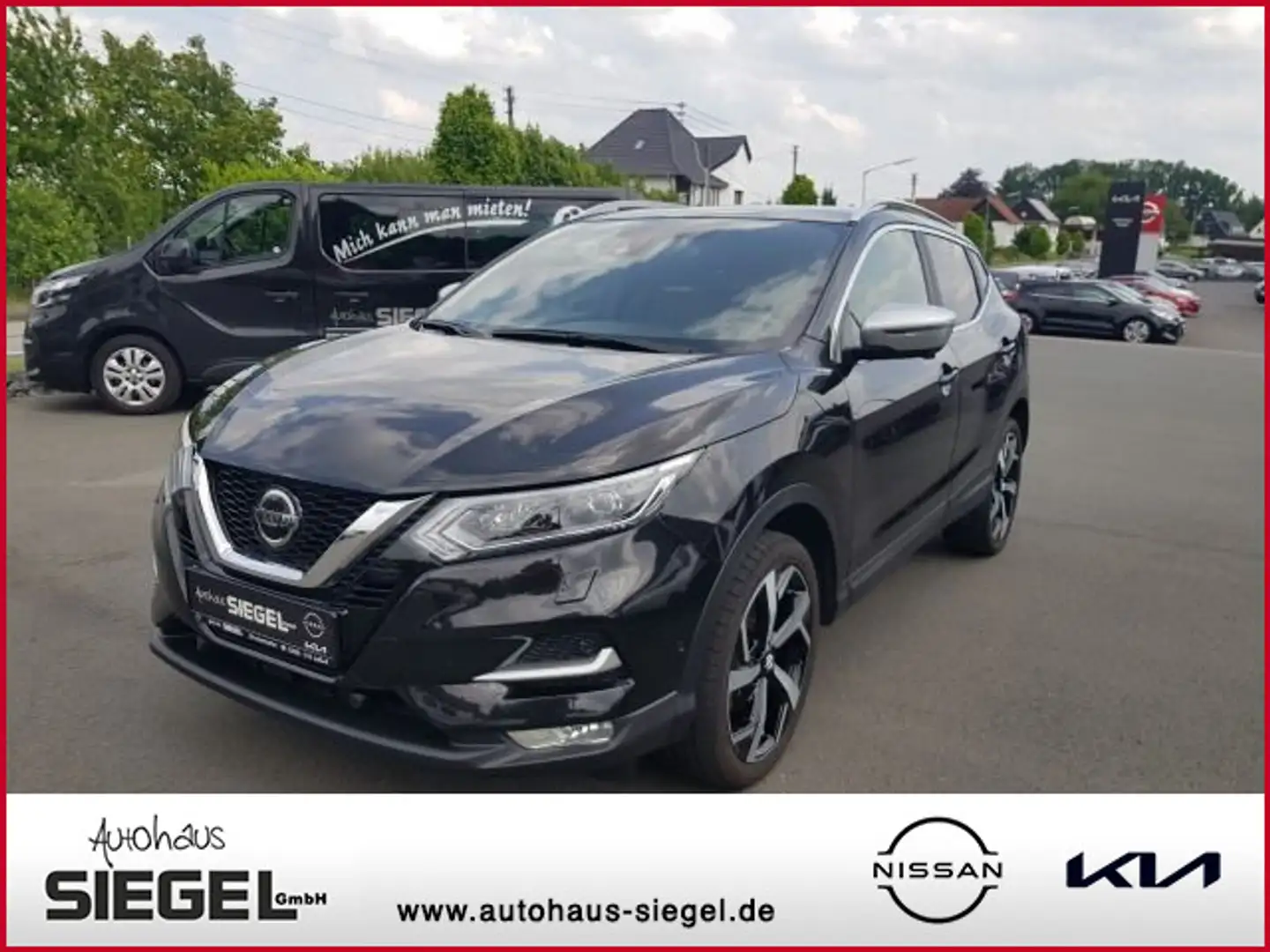 Nissan Qashqai Tekna+ Panoramadach 19 Zoll Anhängerkupp Nero - 1